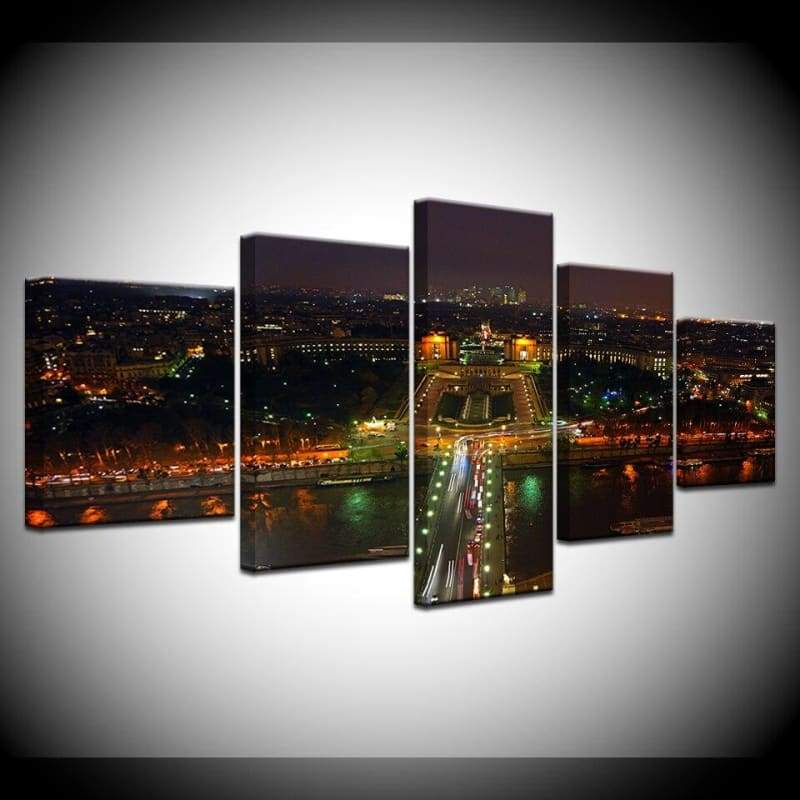 Cuadro grande vintage de New York