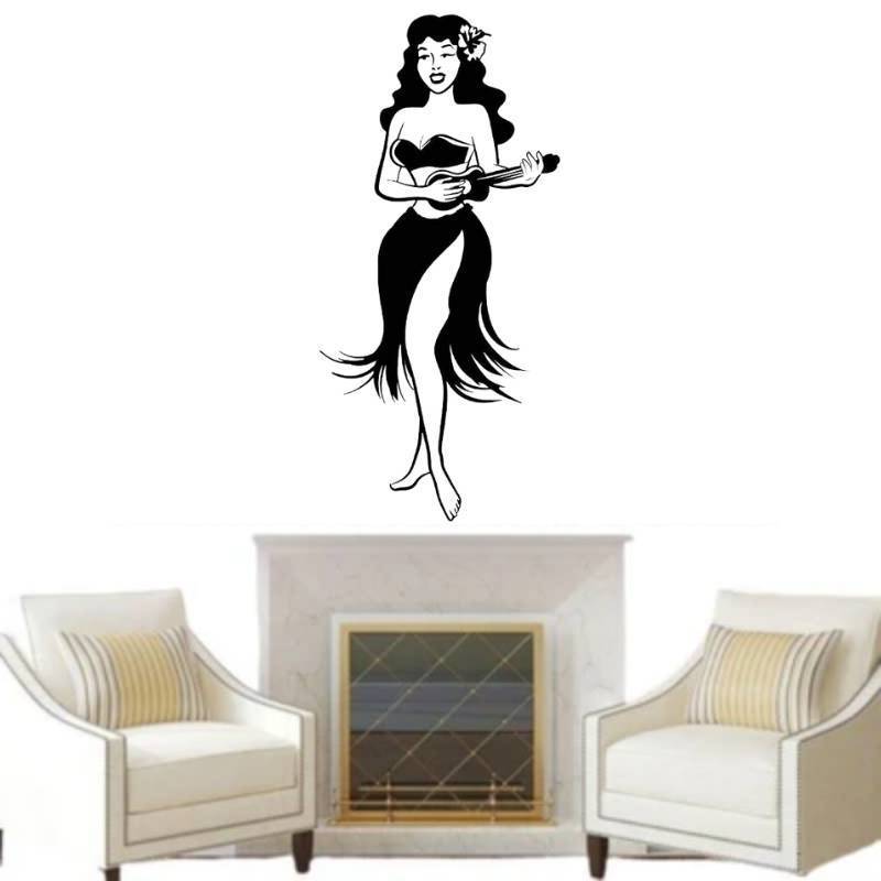 Calcomanías hawaianas vintage