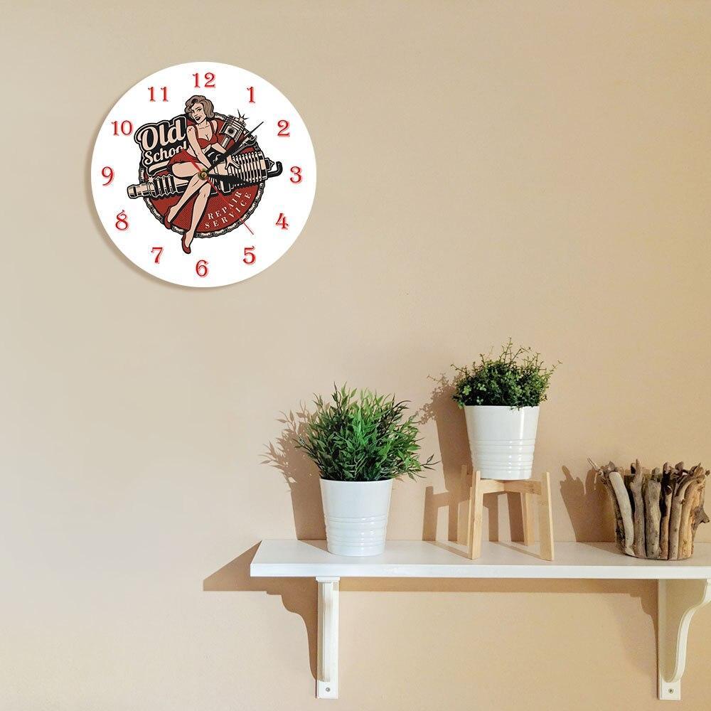 Reloj pin-up vintage