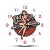 Reloj pin-up vintage