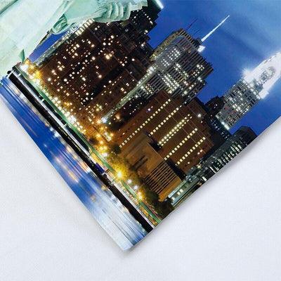 Funda nórdica Vintage azul de New York