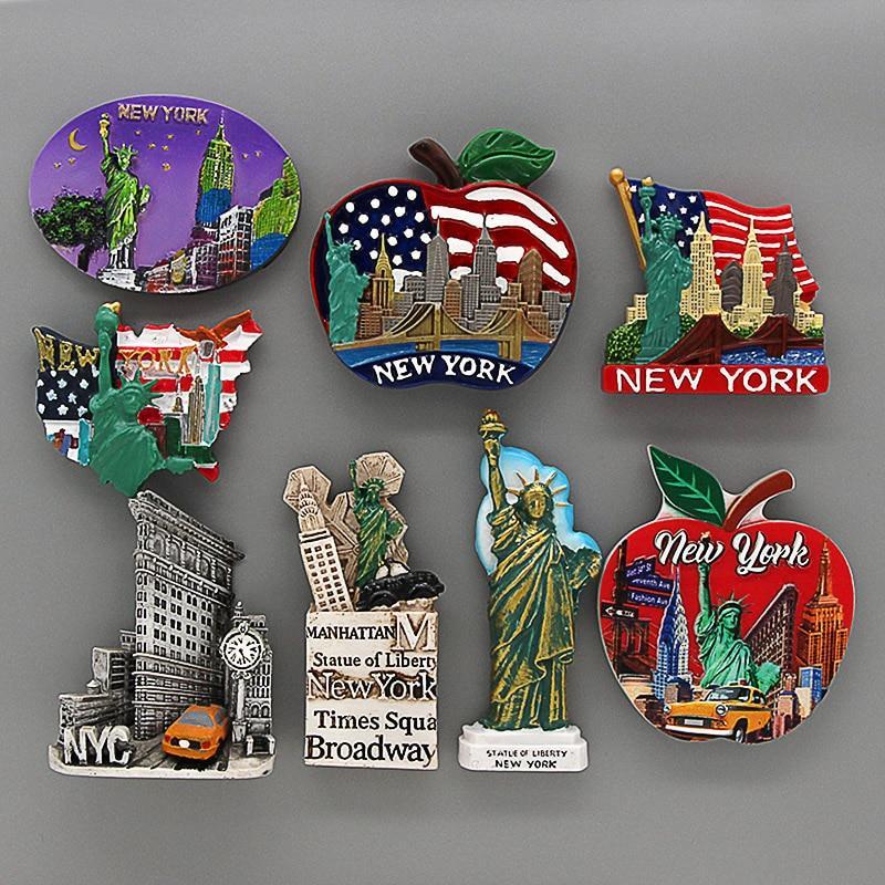 Mini pegatinas vintage de New York