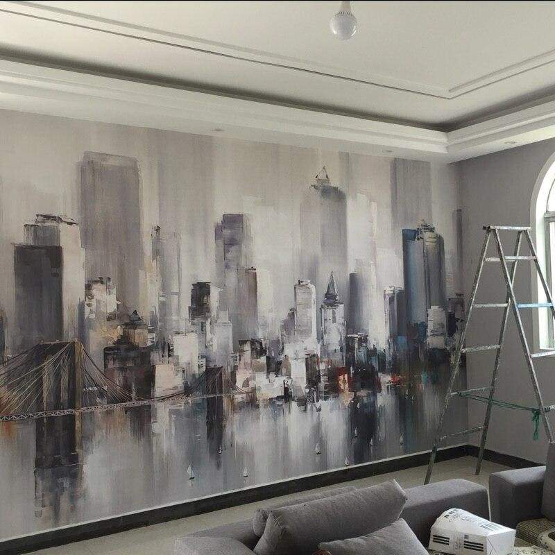Pintura mural de New York