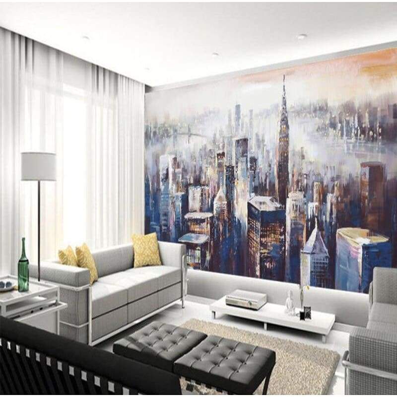 Pintura mural de New York