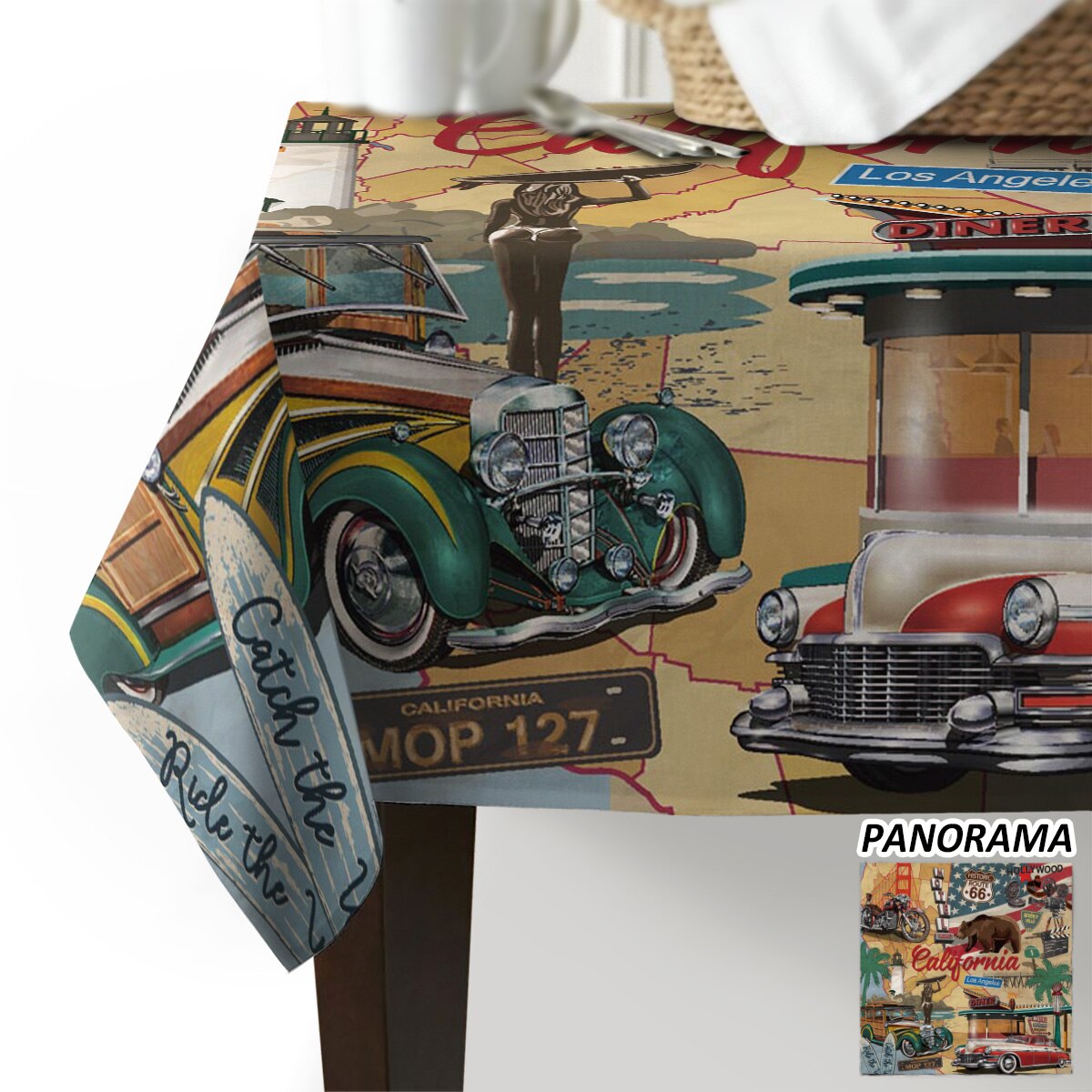 Mantel vintage de California