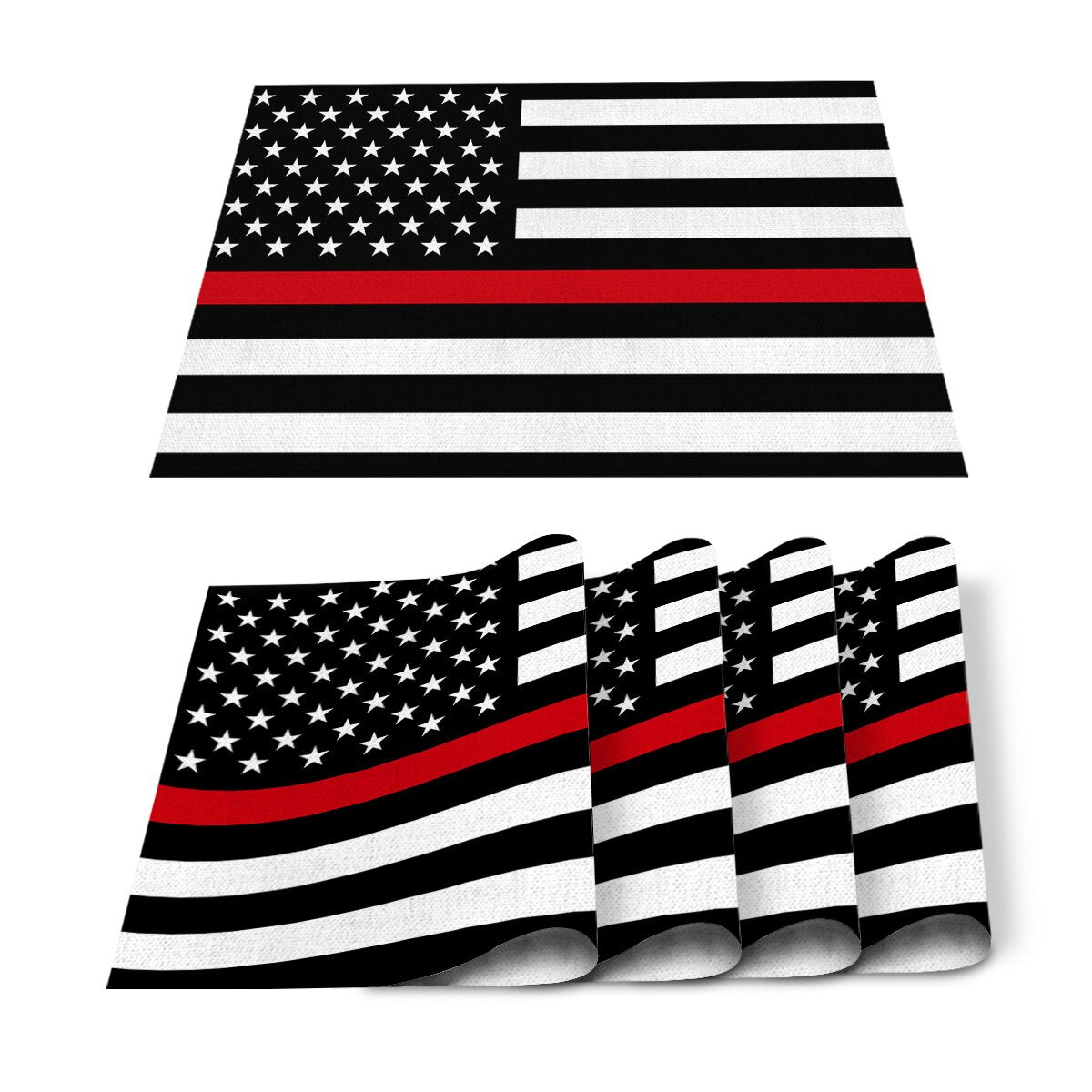 Mantel Vintage Bandera Americana