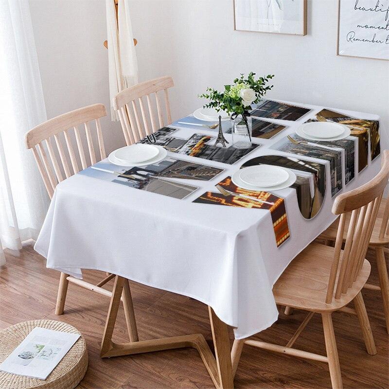 Mantel vintage con estampado de New York