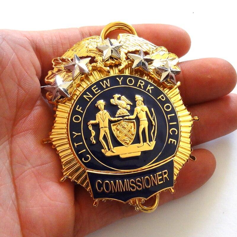 Insignia vintage de la policía de New York