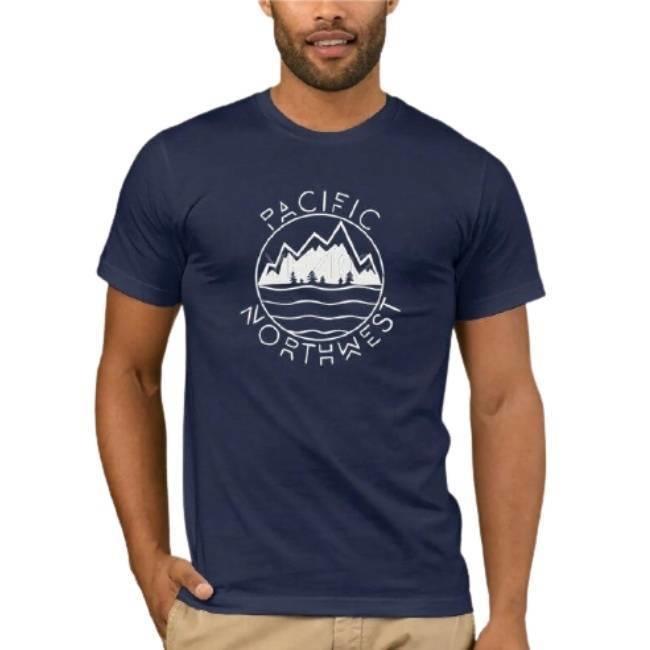 Camiseta vintage de la costa del Pacífico