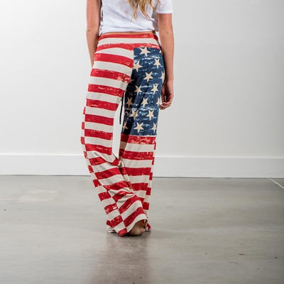 Pantalones Vintage Bandera Americana