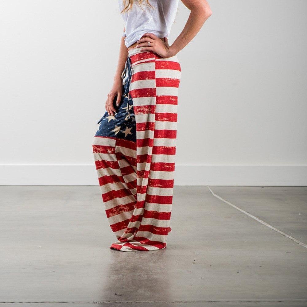 Pantalones Vintage Bandera Americana