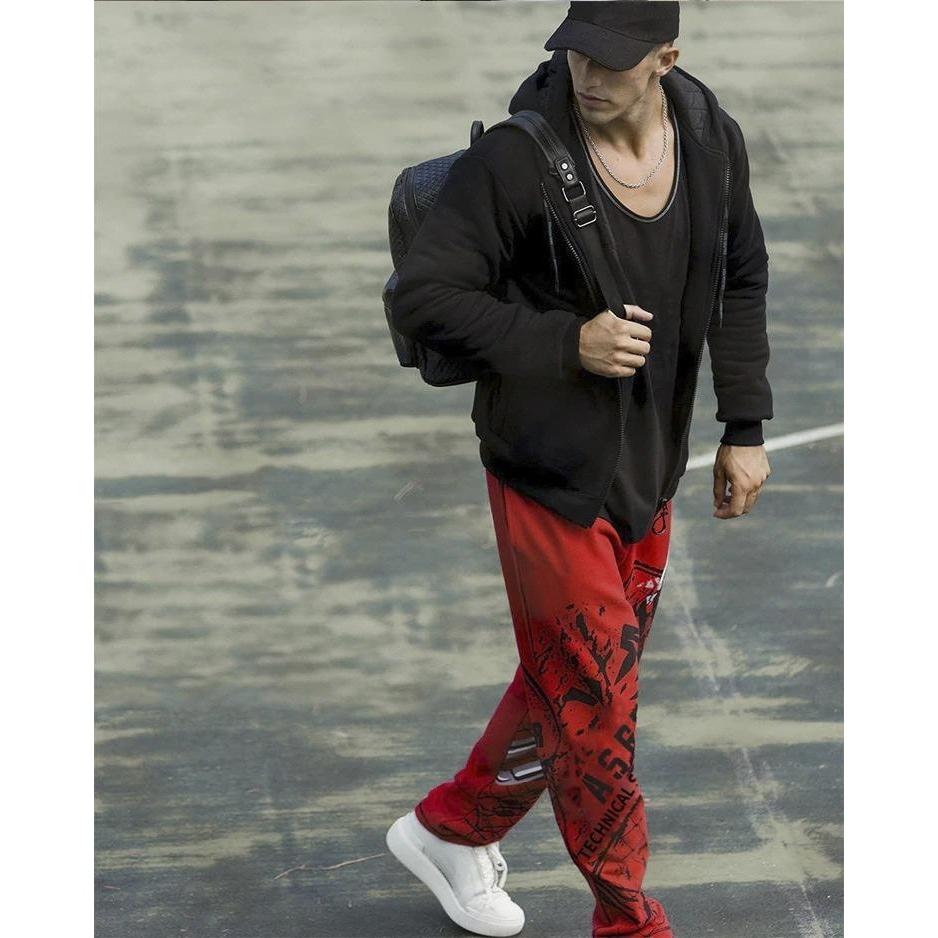 Pantalones de culturismo americano vintage