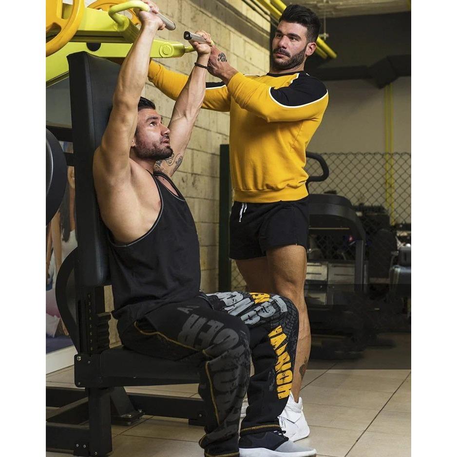 Pantalones de culturismo americano vintage