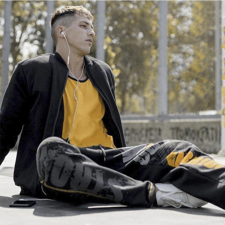 Pantalones de culturismo americano vintage