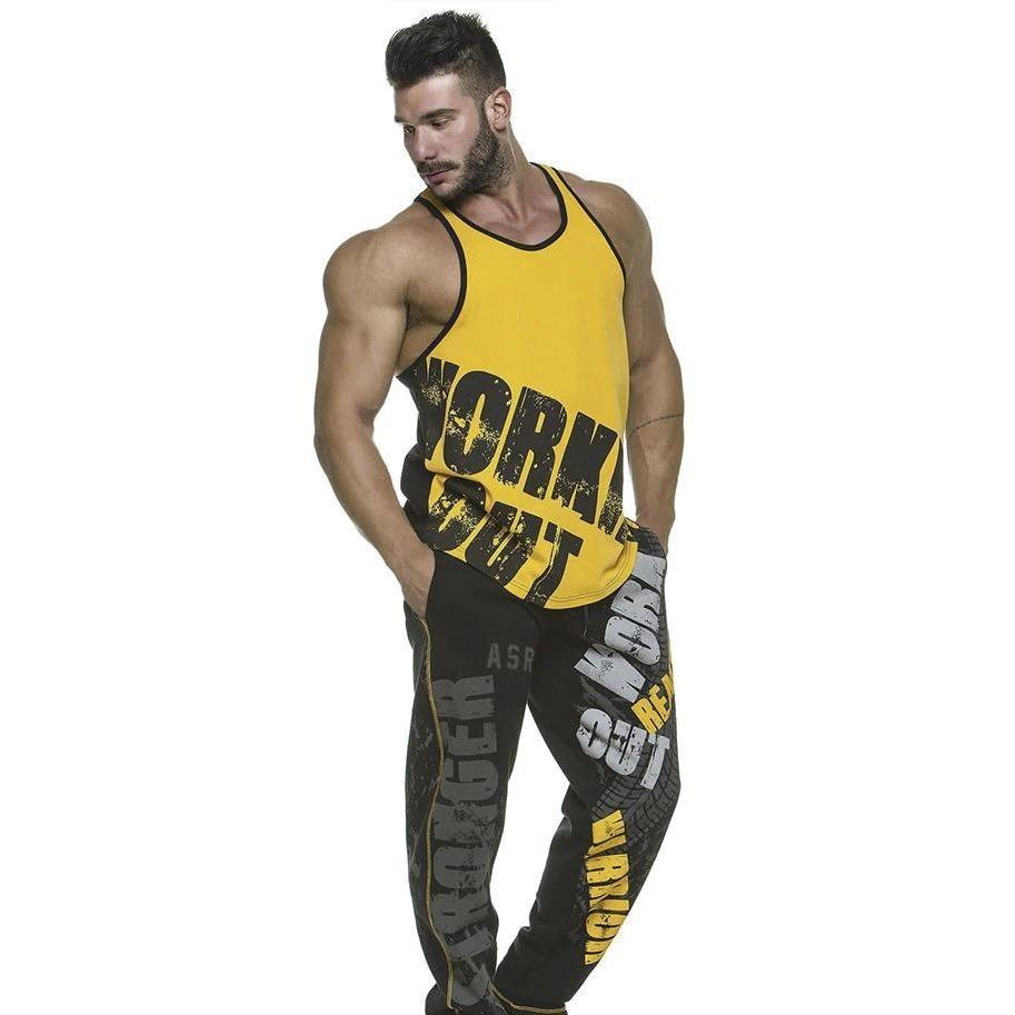 Pantalones de culturismo americano vintage