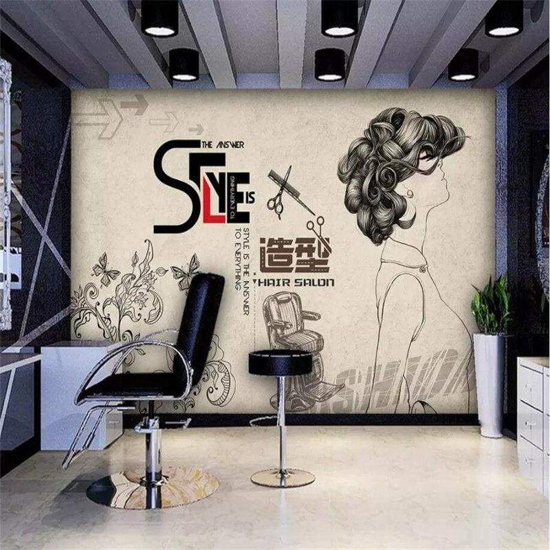 Fondo de Pantalla de Peluquería Vintage