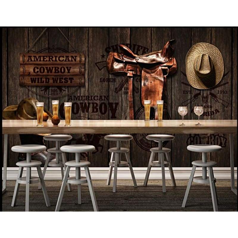 Fondo de pantalla de vaquero vintage