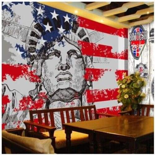 Fondo de Pantalla de la Estatua de la Libertad de New York Vintage