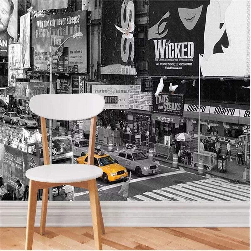 Papel Pintado Foto Vintage New York