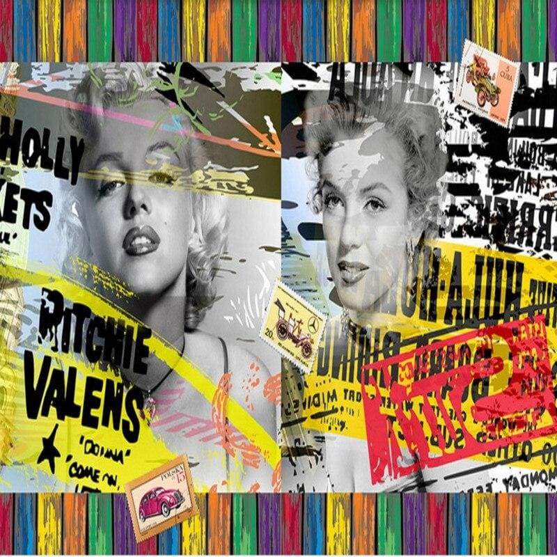 Papel pintado estilo americano vintage