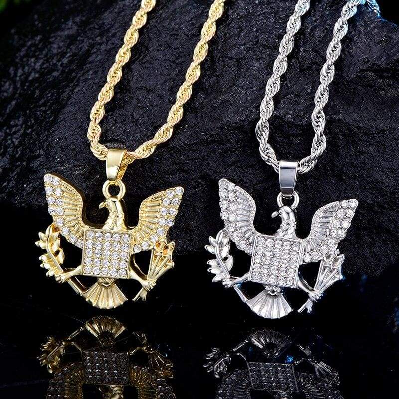 Colgante Águila Vintage Dorada