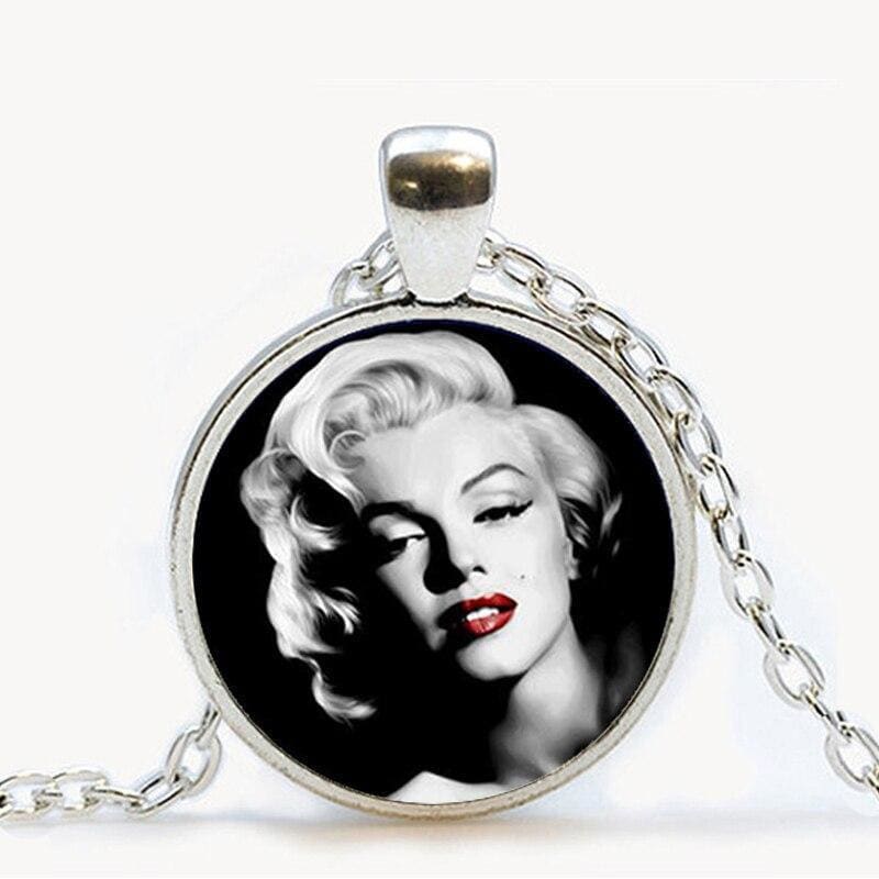 Colgante vintage de Marilyn Monroe