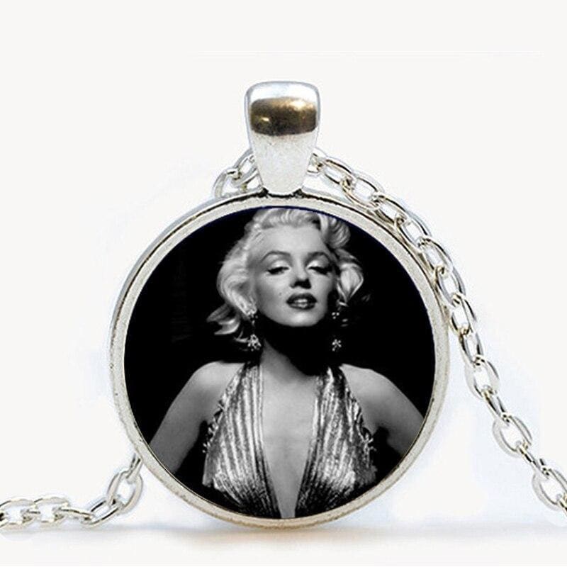 Colgante vintage de Marilyn Monroe