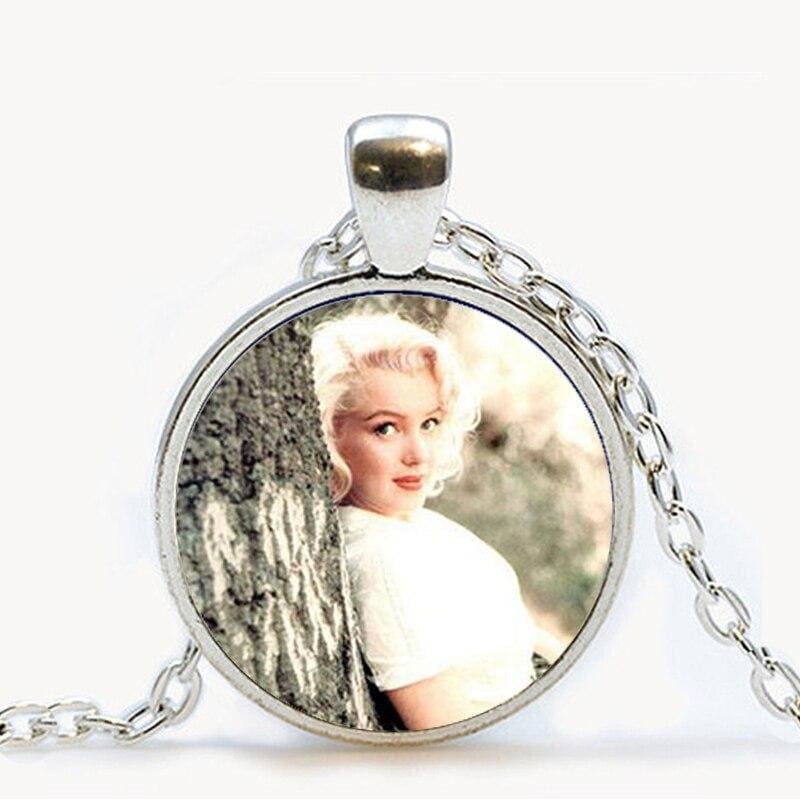 Colgante vintage de Marilyn Monroe