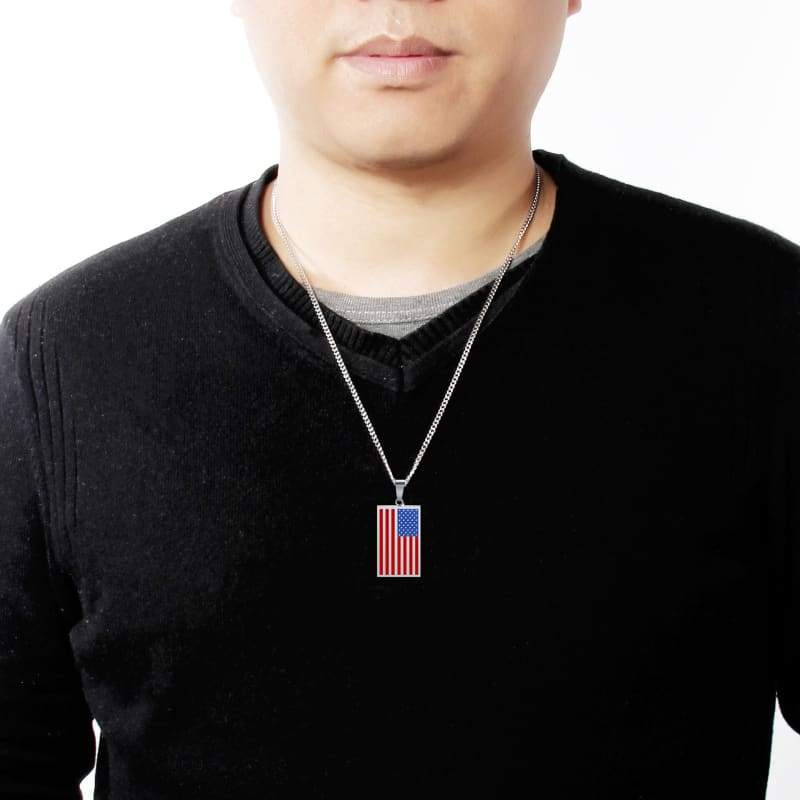 Collar de plato americano vintage