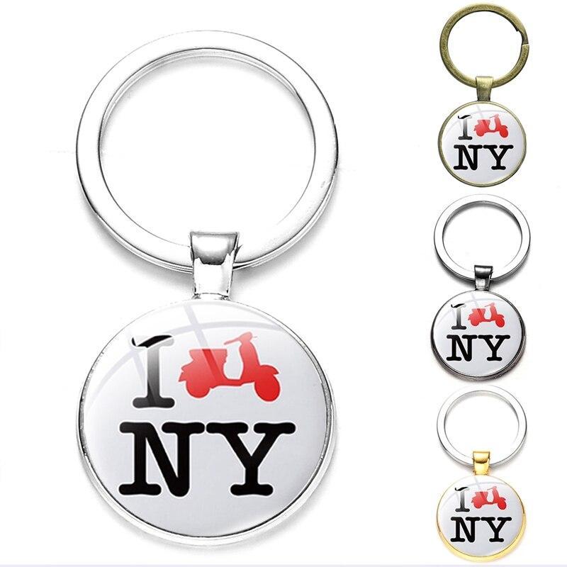 Llavero vintage de I Love New York