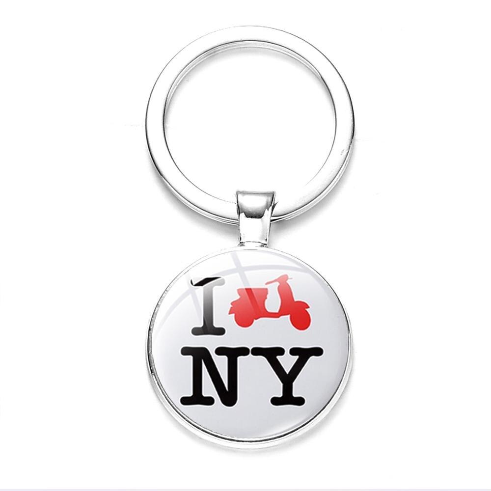 Llavero vintage de I Love New York