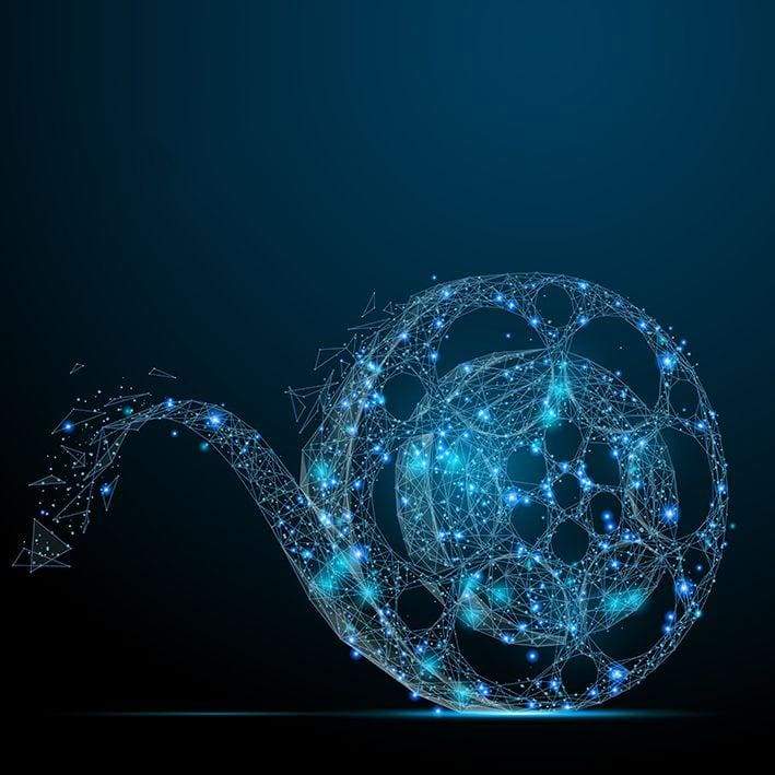 Cortina de Hollywood de la vendimia