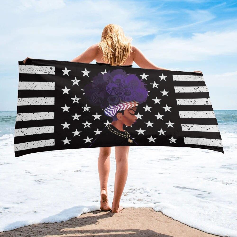 Toalla de baño vintage de EE. UU.