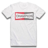 Camiseta de campeón vintage para hombre