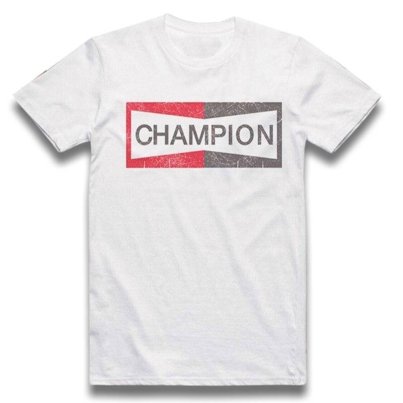Camiseta de campeón vintage para hombre