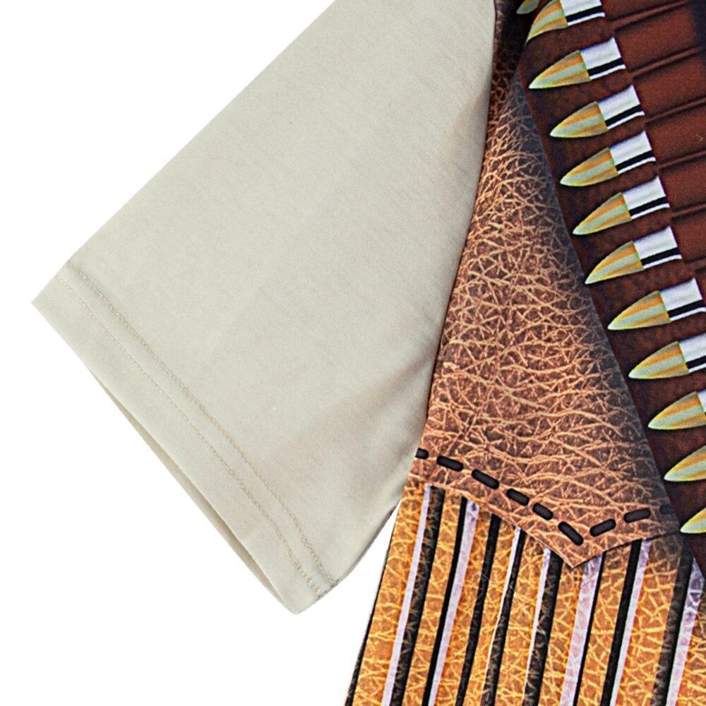 Camiseta campestre vintage para hombre