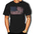 Camiseta vintage con bandera americana