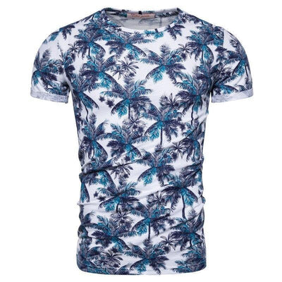 Camiseta hawaiana vintage para hombre