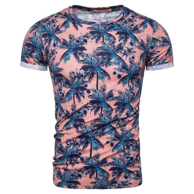 Camiseta hawaiana vintage para hombre