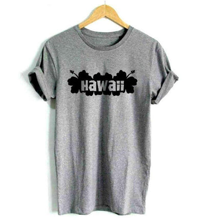 Camiseta hawaiana vintage para mujer