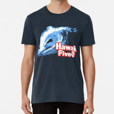 Camiseta vintage hawaiana para hombre