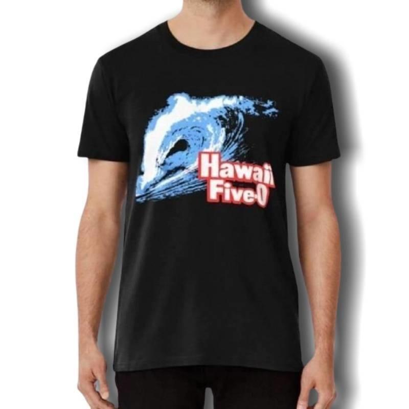 Camiseta vintage hawaiana para hombre