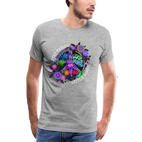 Camiseta Hippie Vintage Hombre