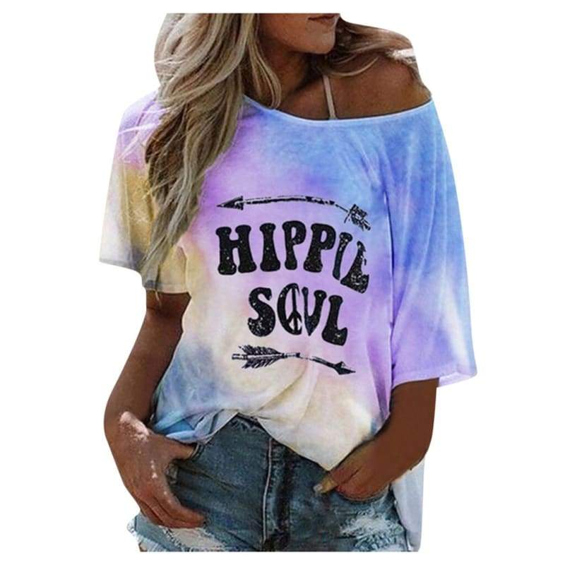 Camiseta alma hippie vintage
