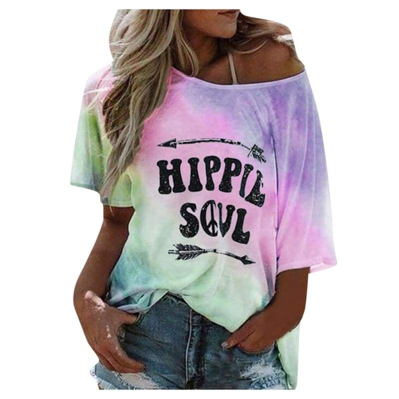 Camiseta alma hippie vintage