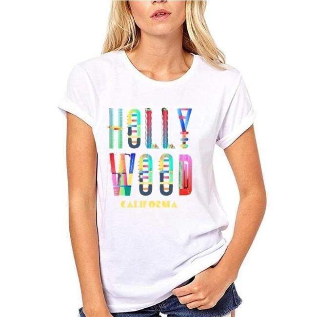 Camiseta vintage de Hollywood