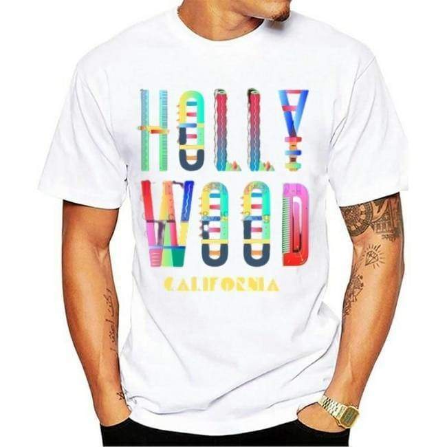 Camiseta vintage de Hollywood