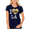 Camiseta vintage de I Love LA