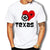 Camiseta vintage de I Love Texas