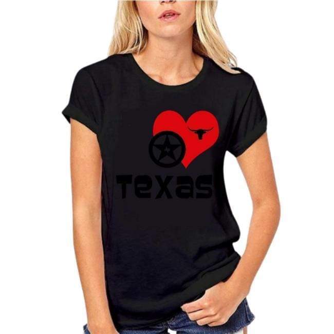 Camiseta vintage de I Love Texas